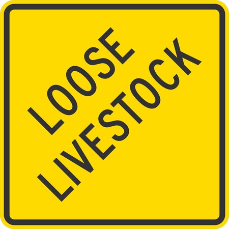 Lyle Loose Livestock, 30x30, High Intensity Prismatic, Yellow G-15397-HI_30x30