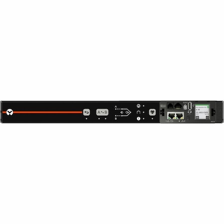 Vertiv RPDU, RACK TRANSFER SWITCH MONITORED UNIT LEVEL, 15A, 120V, 1.4KW, HORIZONTAL, ( VA4N11A0