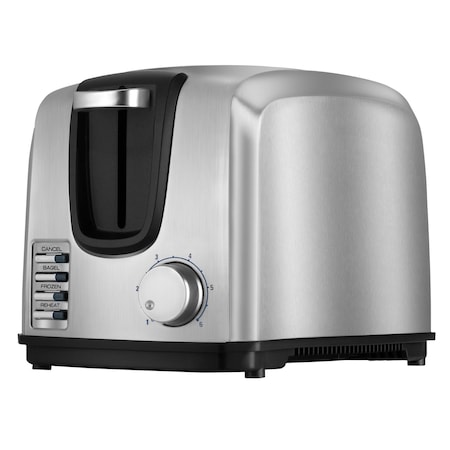 Black & Decker Stainless Steel Extra Wide 2 Slot Toaster in Silver T2707S