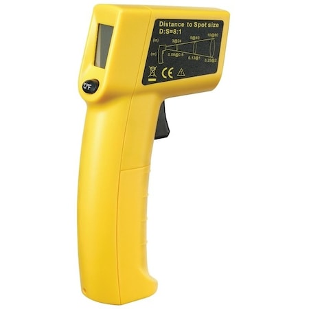Gardner Bender Infrared Thermometer, 26 to 716 deg F, LCD Display IRT200