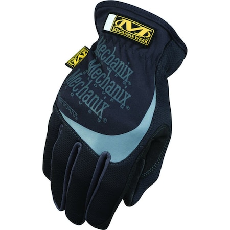 Mechanix Wear General-Purpose Work Gloves, Men's, M, 9 in L, Reinforced Thumb, Elastic Cuff, Black Pair MFF-05-009