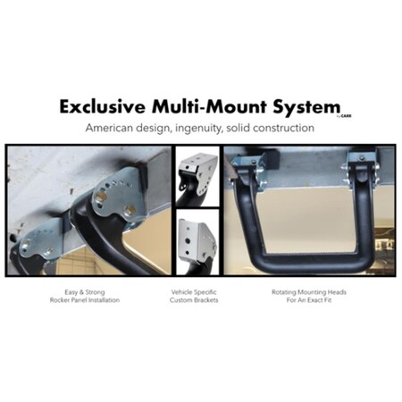 Carr Maxgrip XG0 Galvanized Side Step for 1999-2016 Ford Super Duty CAR134870-1