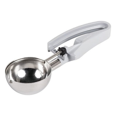 Vollrath Disher, 2 7/8 in Bowl W, #8 Scoop 47391