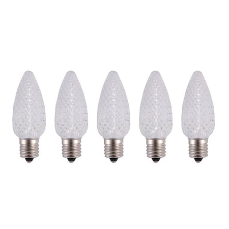 Hometown Holidays Bulb, Intermediate Lamp Base, LED Lamp, Crystal Cool White Light 24991