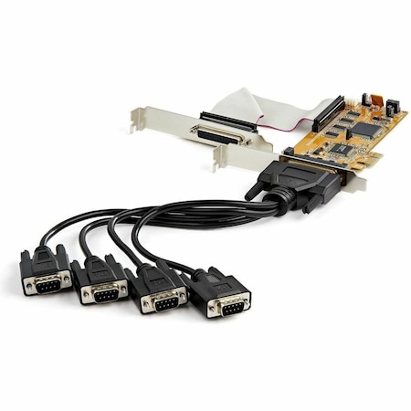 Startech.Com 8 PORT PCI EXPRESS RS232 SERIAL ADAPTER CARD 16C1050 UART 15KV ESD/SYSTEMBASE SB PEX8S1050LP
