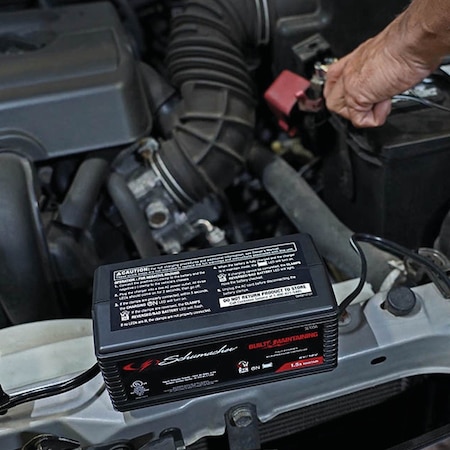 Schumacher Electric Automatic 6V and 12V 1.5A Auto Battery Charger/Maintainer SC1355