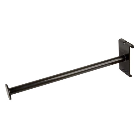 Luggage Loader BLK-12 12 in. Face-Out with Disc at End, Black - Semigloss LU2222608