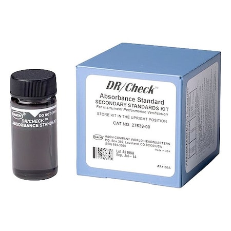 Hach Absorbance Standard Kit, Kit 2763900