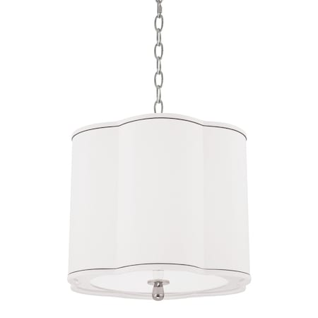 Hudson Valley Lighting Sweeny 3 Light Pendant 15 In. Polished Nickel 7915-PN