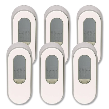 Dial Professional Versa Dispenser for Pouch Refills, 15 oz, 3.75 x 3.38 x 8.75, Light Gray/White, PK6 1700034055