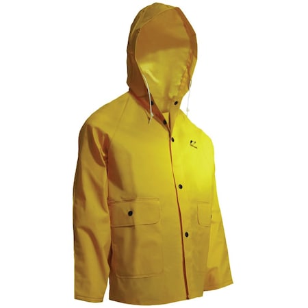 Onguard Sitex Rain Jacket, Yellow, Moisture Wicking Lining 76534YL