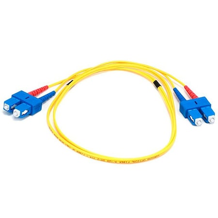 Monoprice Fiber Optic Patch Cord, SC/SC, 1m, Single 6843