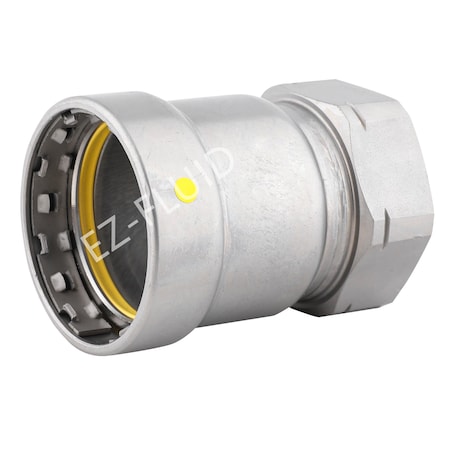 Ez-Fluid 3/4 X 1/2 Press X FPT PRESS FEMALE ADAPTER HNBR Carbon Steel Mega Press G Type EZPGF95