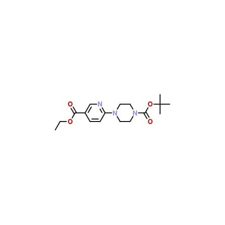Ak Scientific 1-Boc-4-(5-(ethoxycarbonyl)pyridin-2-yl)piperazine (1g), CAS 201809-20-3 C079-1g