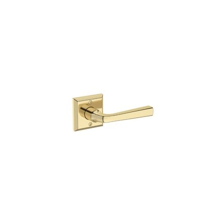 Baldwin Residential Door Levers Half Dummy Right Hand Non-Lacquered Brass HDKINTSR031