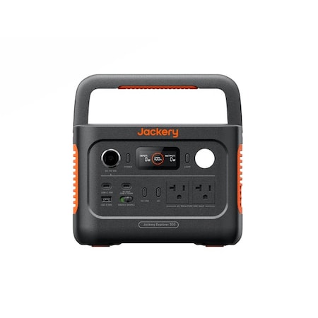 Jackery Portable Power Station, 110V, 12V DC, 288Wh Explorer 300 v2