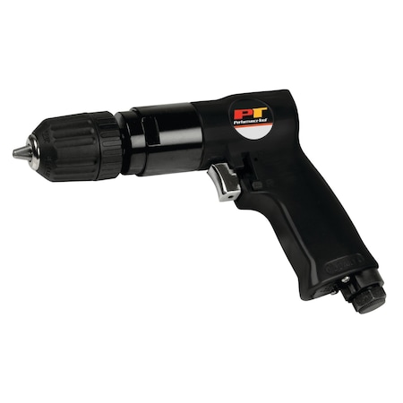 Performance Tool 3/8 in. Reversible Drill, Keyless Chuck, Fingertip Reverse, 1800 RPM M648