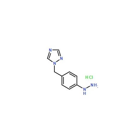 Ak Scientific 4-[(1, 2, 4-Triazole-1-yl)methyl]phenylhydrazine HCl (250mg), CAS 154748-67-1 P099-250mg