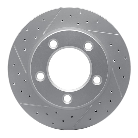Dynamic Friction Co DFC Geoperformance Rotor - Drilled and Slotted 830-54089L