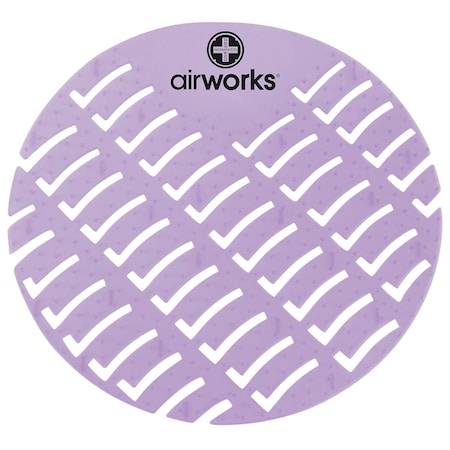 Hospeco AirWorks Deodorizing Urinal Screen, Clean Cotton - Box of 10 AWUS008-BX