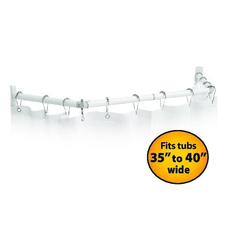 Stromber Shower Curtain Rod EXT-3542