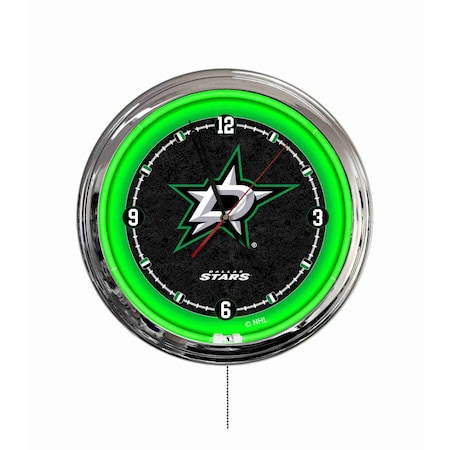 Holland Bar Stool Dallas Stars 16 LED Wall Clock ClkL16