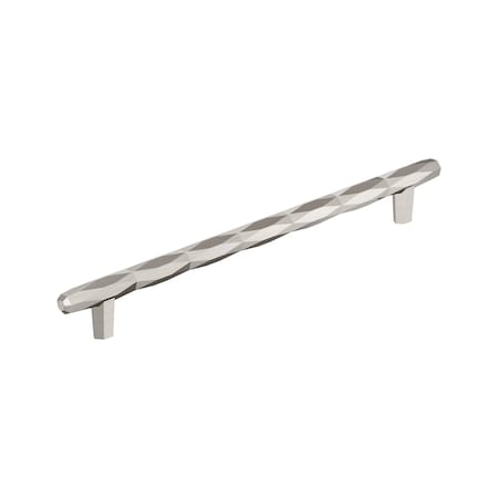 Amerock St. Vincent 10-1/16 inch 256mm Center-to-Center Satin Nickel Cabinet Pull BP55501G10