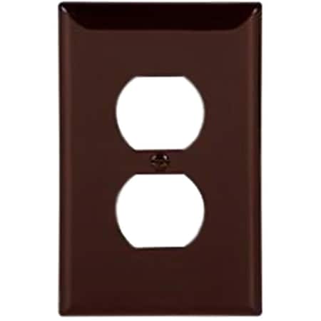 Eaton Wiring Devices 1 Gang Duplex Receptacle Switch Plate 2032W-BOX