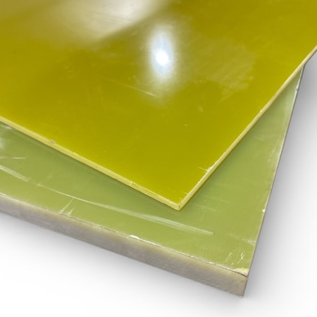 Online Metal Supply 1/2 in x 23 in x 24 in, G-10 Glass Epoxy Laminate Sheet G10GELT0.5W23L24.1