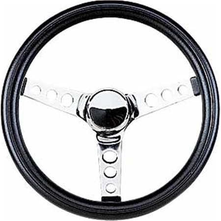 Newalthlete 836 12.5 In. Classic Series Foam Grip Steering Wheel NE655130