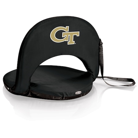 Picnic Time Family Of Brands NCAA Georgia Tech Yellow Jackets Oniva Stadium Seat - Reclining Bleacher Seat with Back Support 626-00-179-194-0