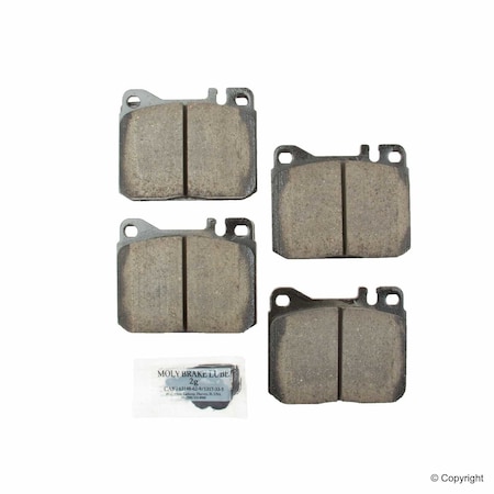 Akebono 84-91 Mercedes-Benz-S Class-Fr Euro Pads, Eur1072 EUR1072