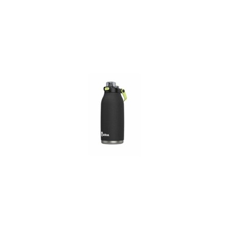 Newell Brands Distribution Radiant Push Button Water Bottle, Rubberized, Licorice Black, 40 oz. 2198506