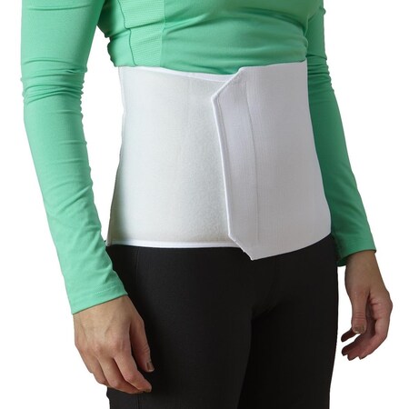 Medline Standard Abdominal Binder, Universal Size, 9in H to Fit 30in-45in Rib Measurement MDS169022