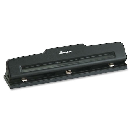 Swingline Light Duty Punch, 2 - 3 Holes, 10 Sheet Capacity, Black 74015