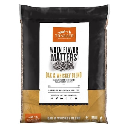 Traeger WOOD PELLET WHSKEY BARREL 20LB PEL418