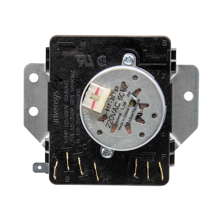 Robertshaw Dryer Timer, Black, Polycarbonate CDT-419