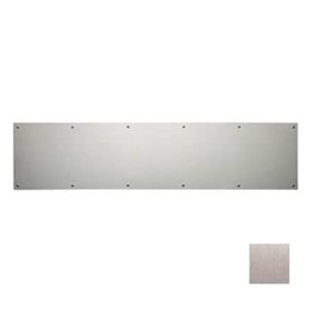 Heat Wave 90-8 X 36-619 8 x 36 in. Satin Nickel Kick Plate HE270700