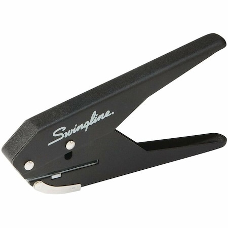 Swingline LowForce 1Hole Punch, Black SWI74017