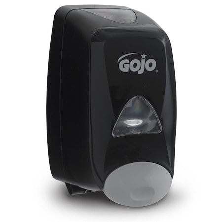 Gojo FMX-12 1250mL Foam Soap Dispenser, Push-Style, Black 5155-06