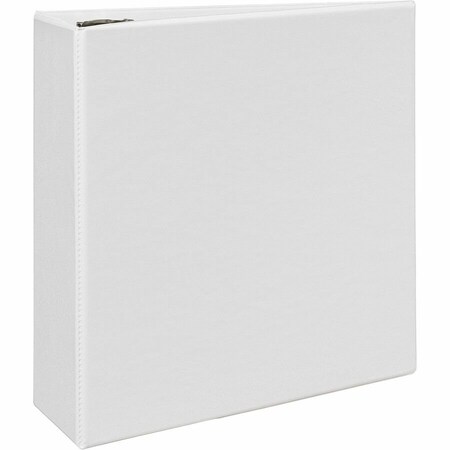 Avery reg Durable View Binders EZD Rings, White, 3PK AVE09801BD