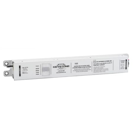 Keystone 35W Power Selectable Constant Current LED Driver, KTLD-35-UV-PS850-42-VDIM-LM1 KTLD-35-UV-PS850-42-VDIM-LM1