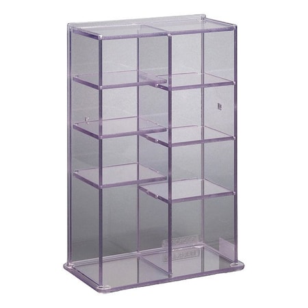 Poltex Lab Bulk Bin, Clear, 10 1/4 in L 4VTORGDBL