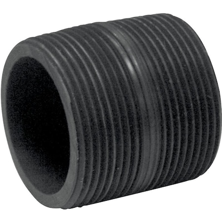 Genova Lasco 215017Bc Pipe Nipple, 1-1/2 In, Pvc, Sch 80 Schedule, 1-3/4 In L 387001D