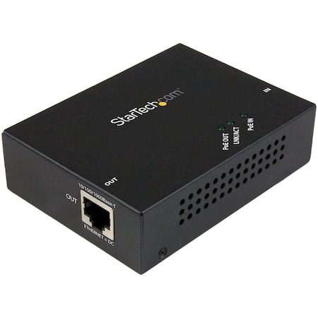 Startech.Com 1 Port Gigabit PoE+ Extender 802.3at/af POEEXT1GAT