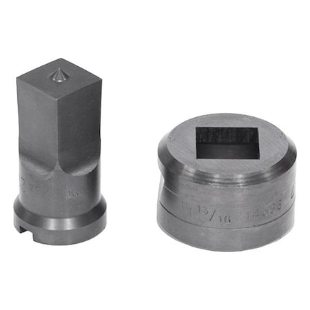 Edwards Square Punch & Die Set ED9-PDSQ25/32