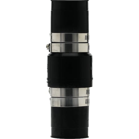 Plumbeeze 1-1/2'' ABS Thermoplastic In-Line Sump Pump Check Valve PE-SPC150SB