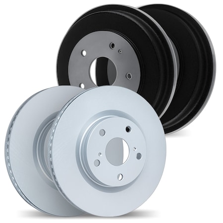 Dynamic Friction Co DFC Rotor Set 4004-67069