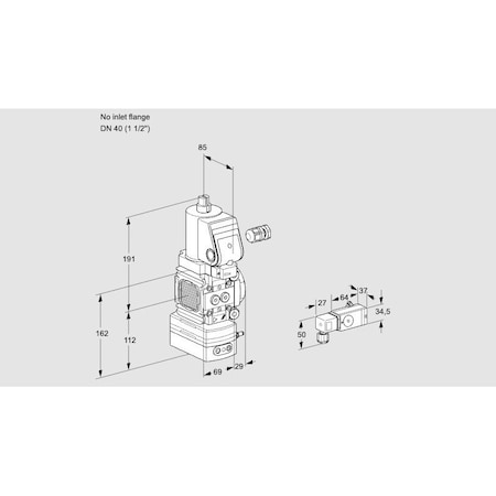Honeywell Kromschroder VAD2-/40R/NWSR-100A KS88020230