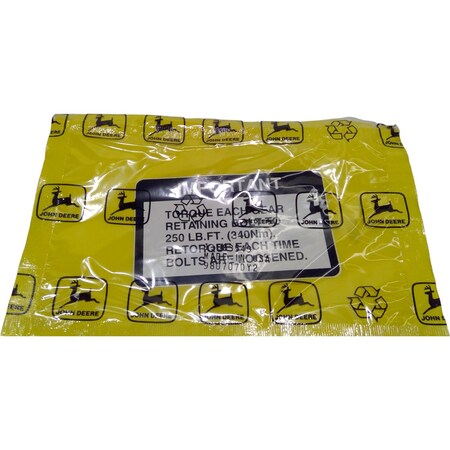 John Deere LABEL, JOHN DEERE OEM E83549 E83549